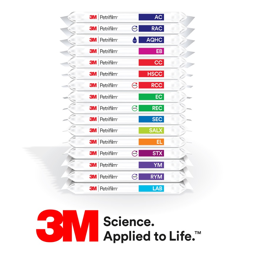 3M™ 6400 Petrifilm™ Aerobik Sayım Plakası 100 Adet